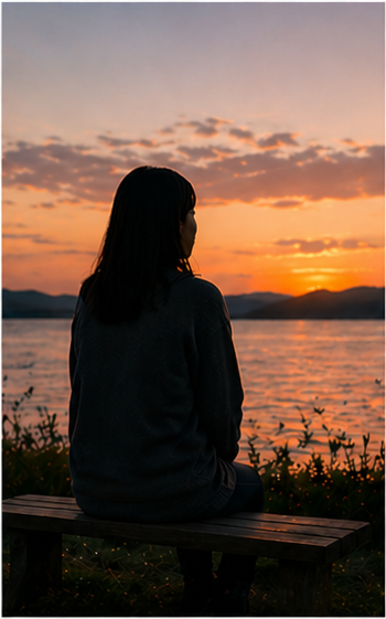대화 도중 잠시 멈춘 차 한 잔 — 장면 보조 이미지.